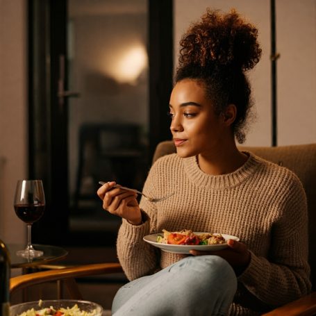 Get meals from others Eating at home