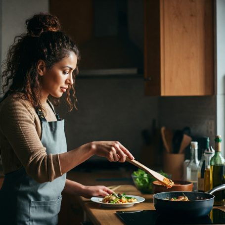 Cook something delicious Cooking in the kitchen